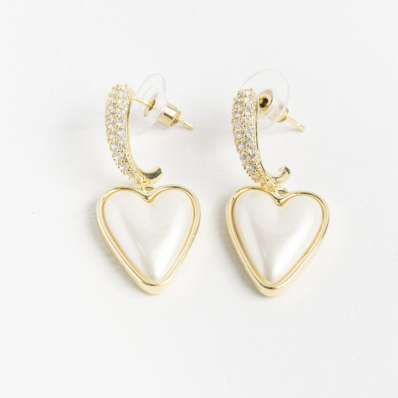 AROS BANADOS EN ORO CORAZON - Imagen 2