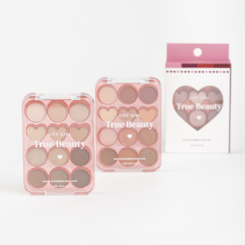 PALETA DE SOMBRAS PARA OJOS TRUE BEAUTY