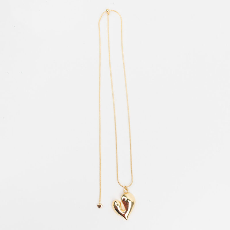 COLLAR LARGO DE CORAZON - Imagen 3