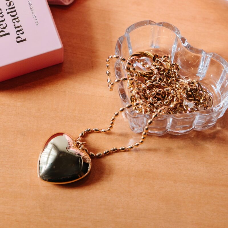 COLLAR LARGO CORAZON - Imagen 2
