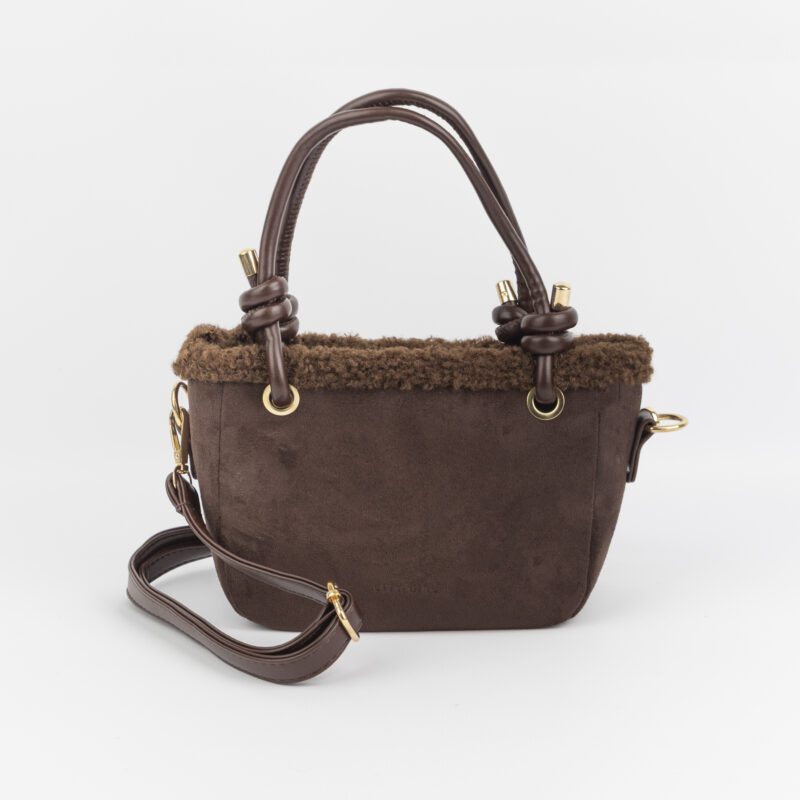 MINI CARTERA DE GAMUZA - Imagen 3