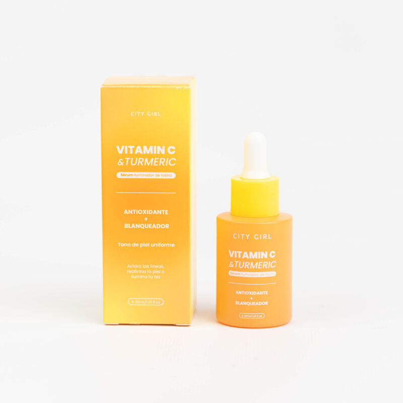 SÉRUM ILUMINADOR CON VITAMINA C Y CURCUMA