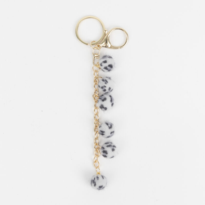 LLAVEROS CHARMS POMPONES - Imagen 2