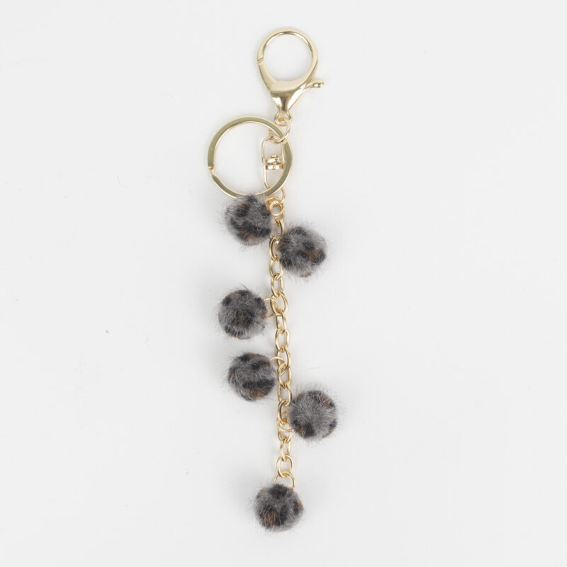 LLAVEROS CHARMS POMPONES - Imagen 4