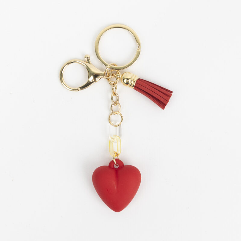 LLAVERO CHARMS CORAZON - Imagen 5