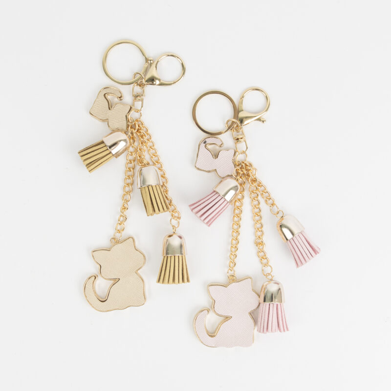 LLAVERO CHARMS GATO