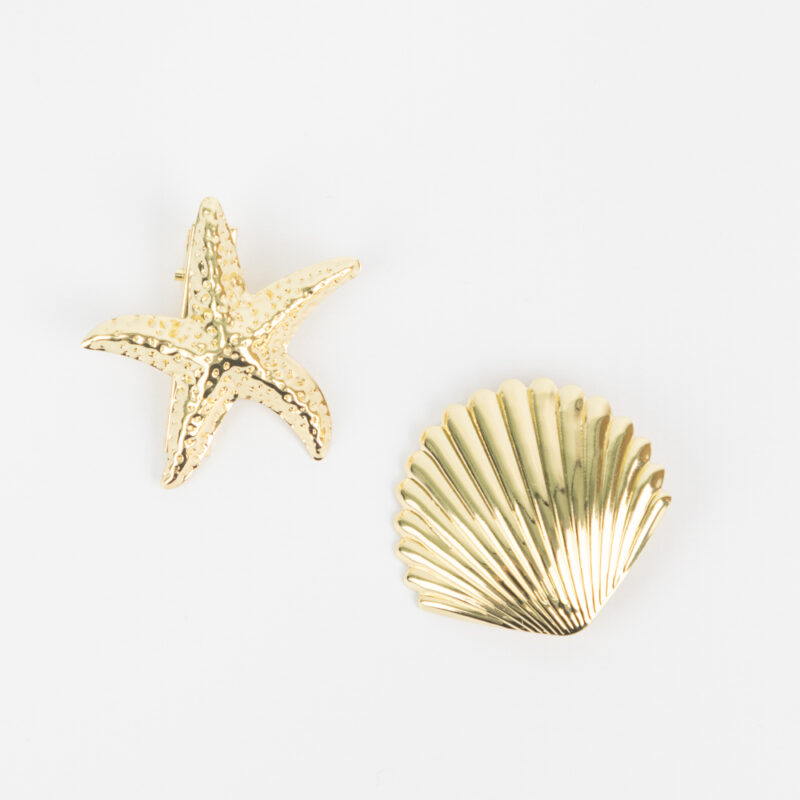 BROCHE DE PELO DORADO