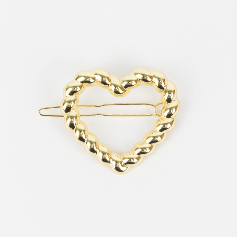 HEBILLA DORADA DE CORAZON