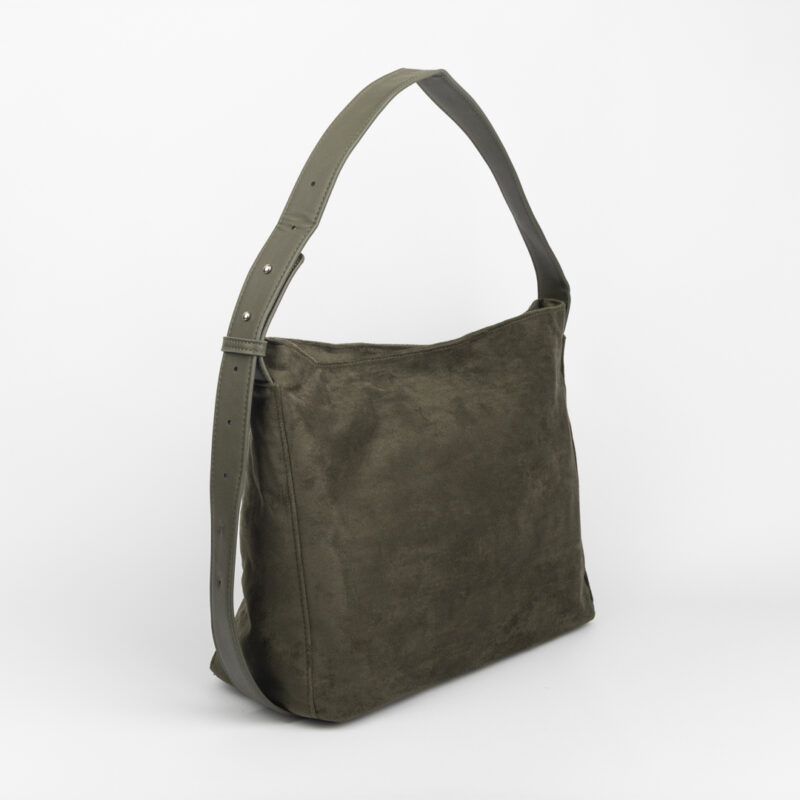 CARTERA DE MANO GAMUZA
