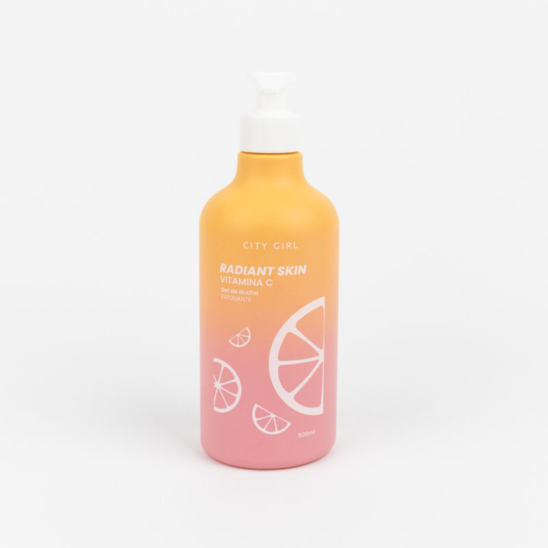 GEL DE DUCHA EXFOLIANTE RADIANT SKIN VITAMINA C 500ML