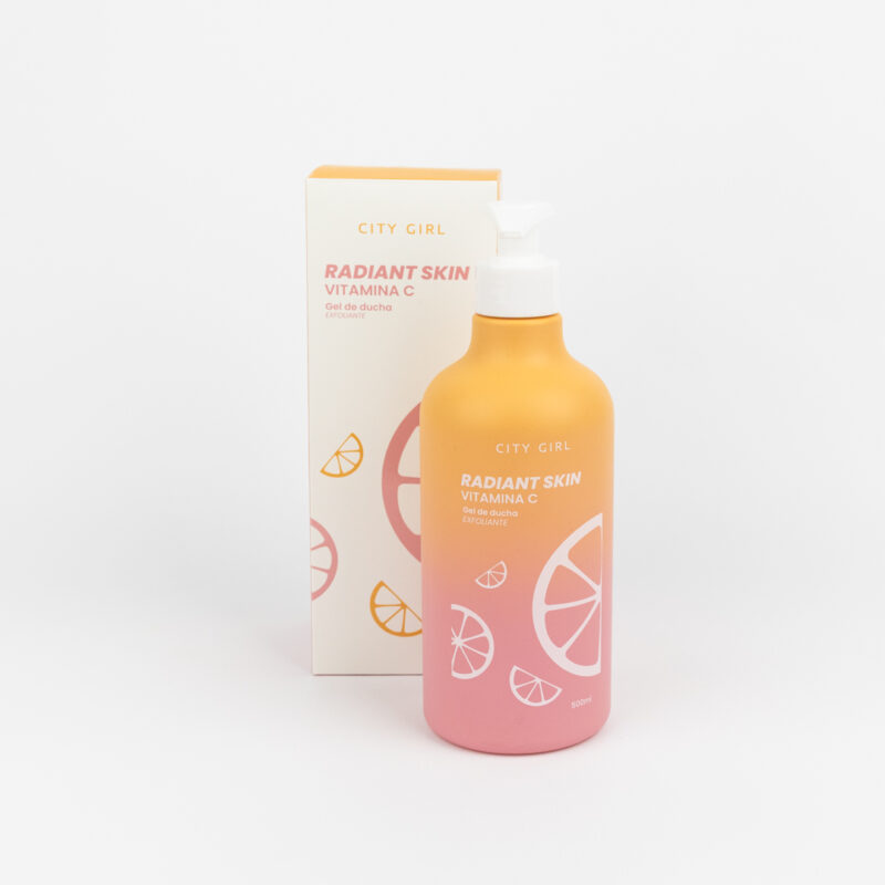 GEL DE DUCHA EXFOLIANTE RADIANT SKIN VITAMINA C 500ML - Imagen 4