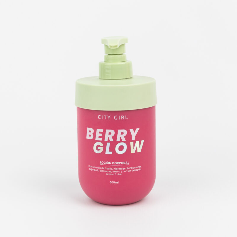 LOCION CORPORAL DE FRUTILLA BERRY GLOW 500ML