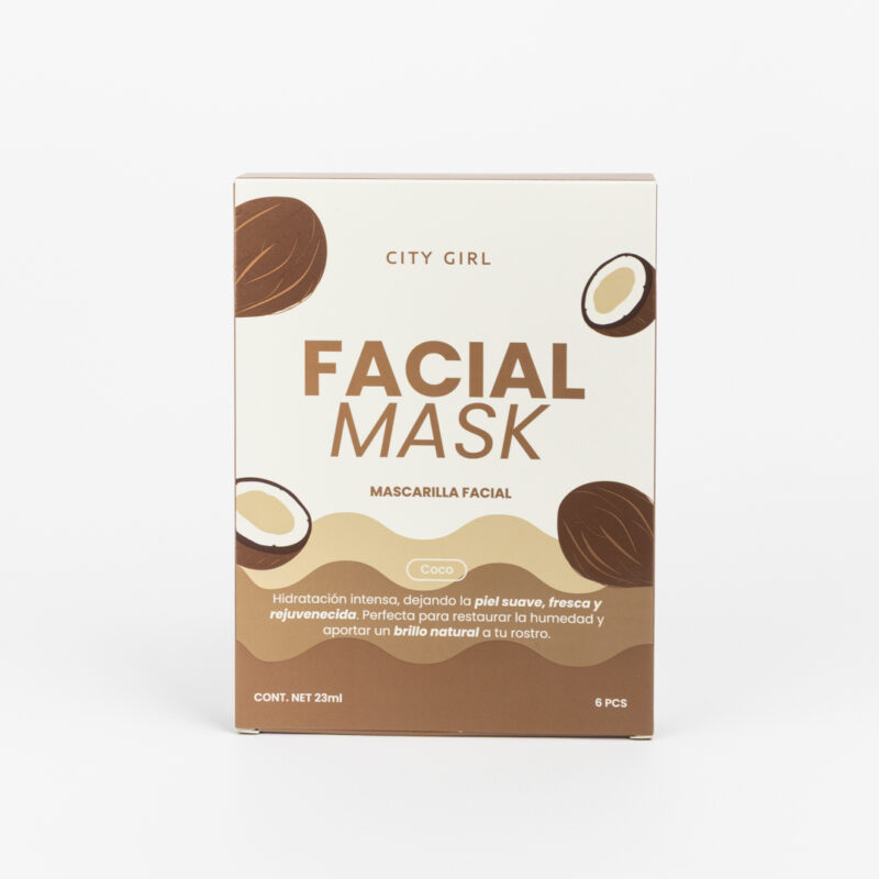 MASCARILLA FACIAL DE COCO