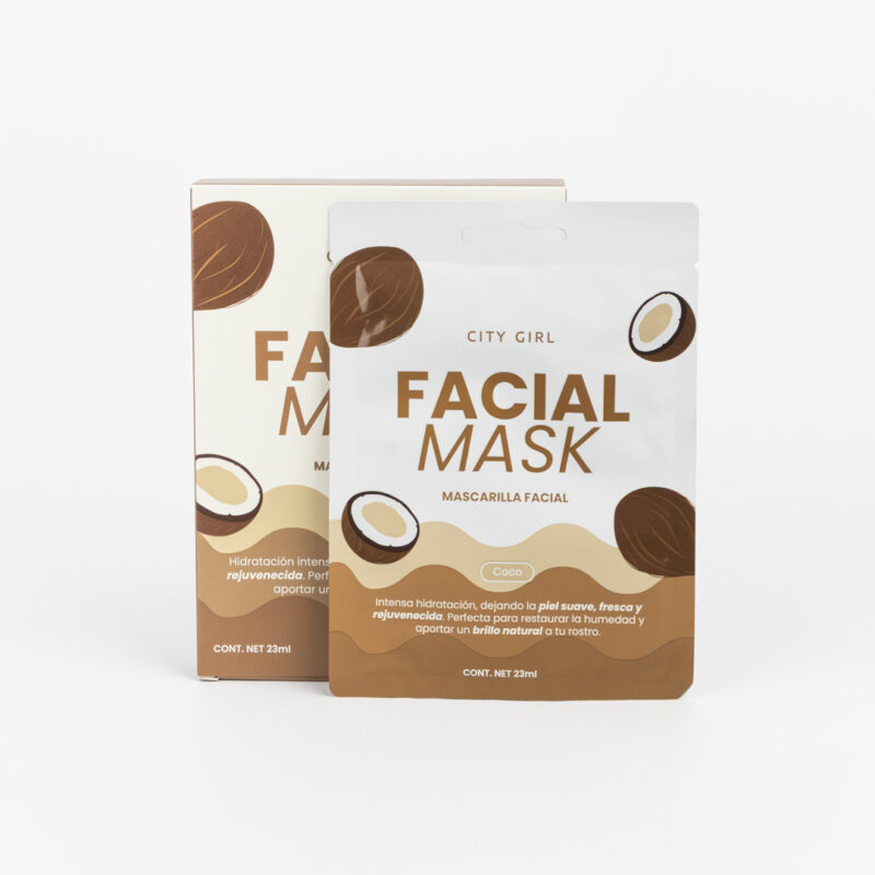 MASCARILLA FACIAL DE COCO - Imagen 2