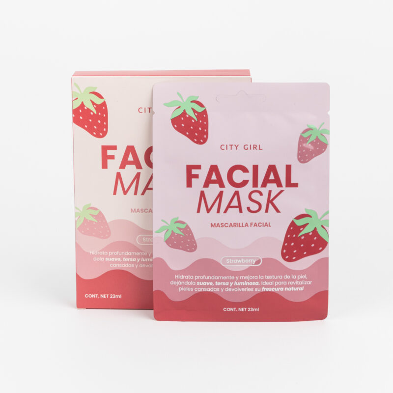 MASCARILLA FACIAL DE FRUTILLA - Imagen 2