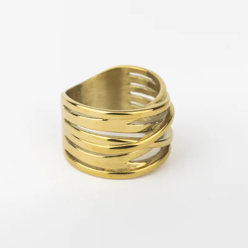ANILLO BAÑADO EN ORO