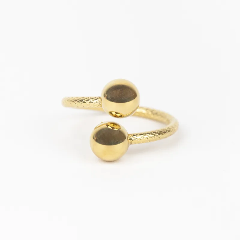 ANILLO BAÑADO EN ORO - Imagen 2