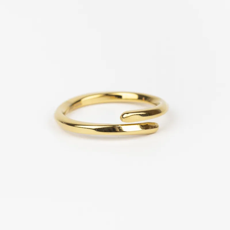 ANILLOS BAÑADOS EN ORO - Imagen 2