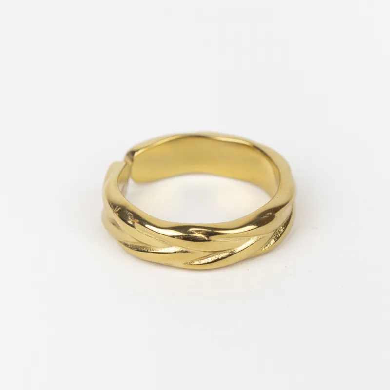 ANILLOS BAÑADOS EN ORO - Imagen 2