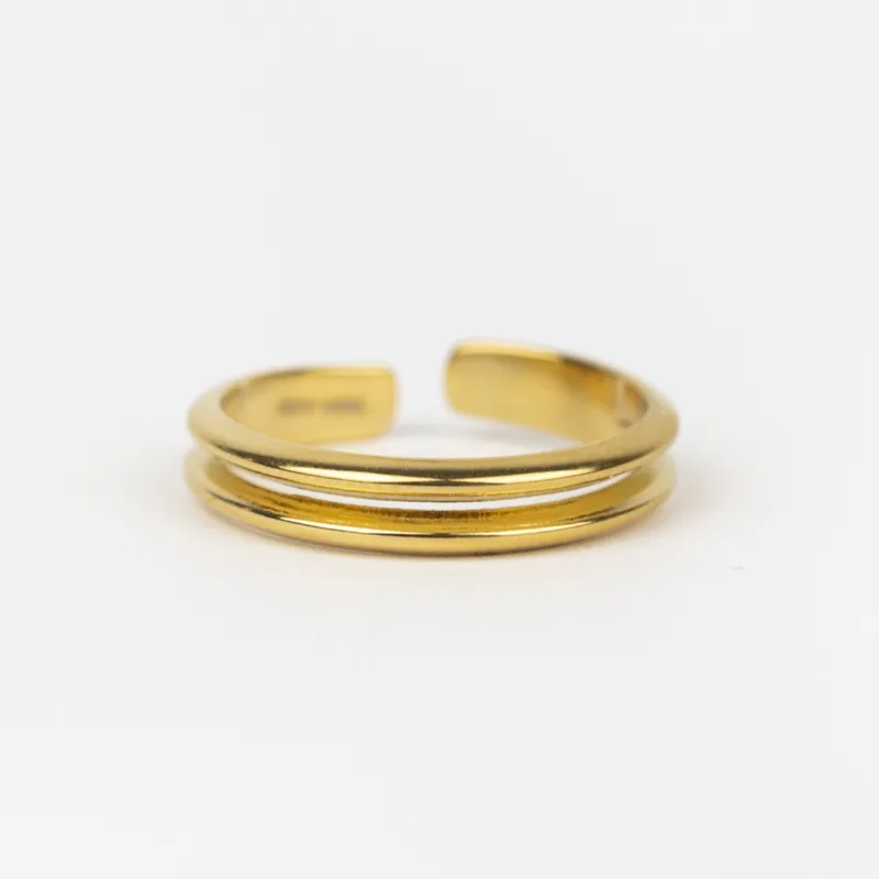 ANILLOS BAÑADOS EN ORO
