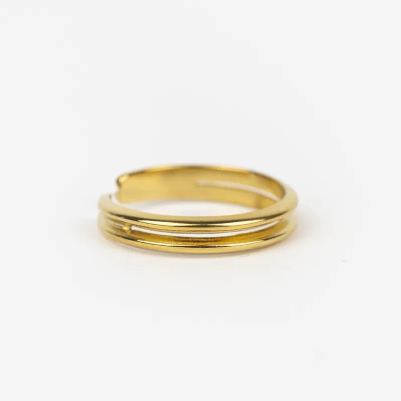 ANILLOS BAÑADOS EN ORO - Imagen 2
