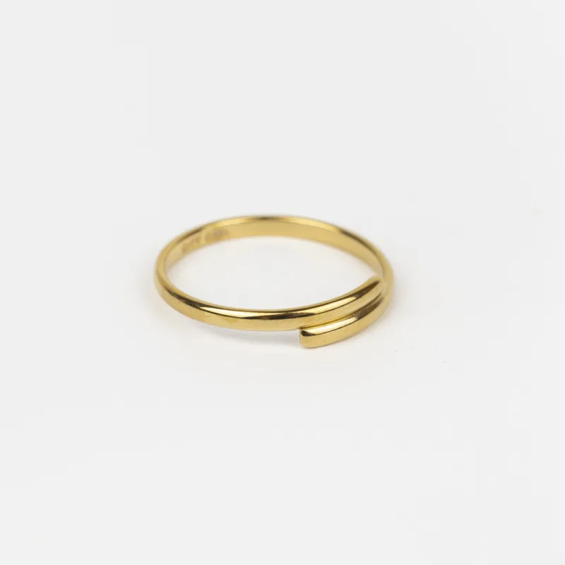 ANILLOS BAÑADOS EN ORO - Imagen 2