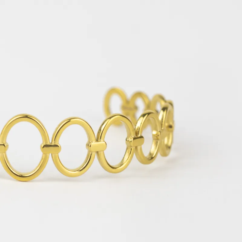 PULSERA BAÑADA EN ORO - Imagen 2