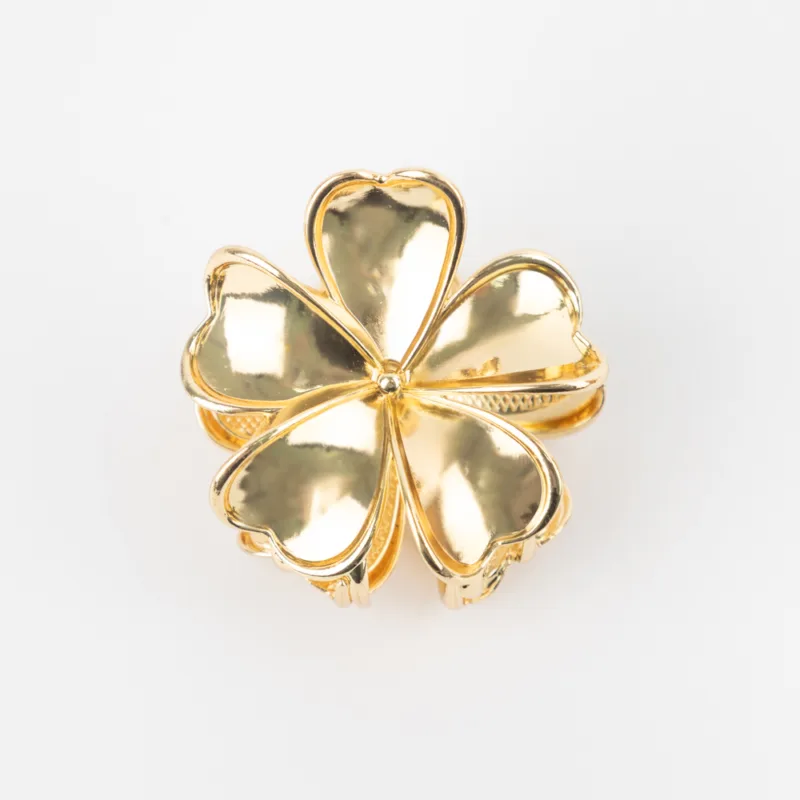 BROCHE DE PELO FLOR DORADO