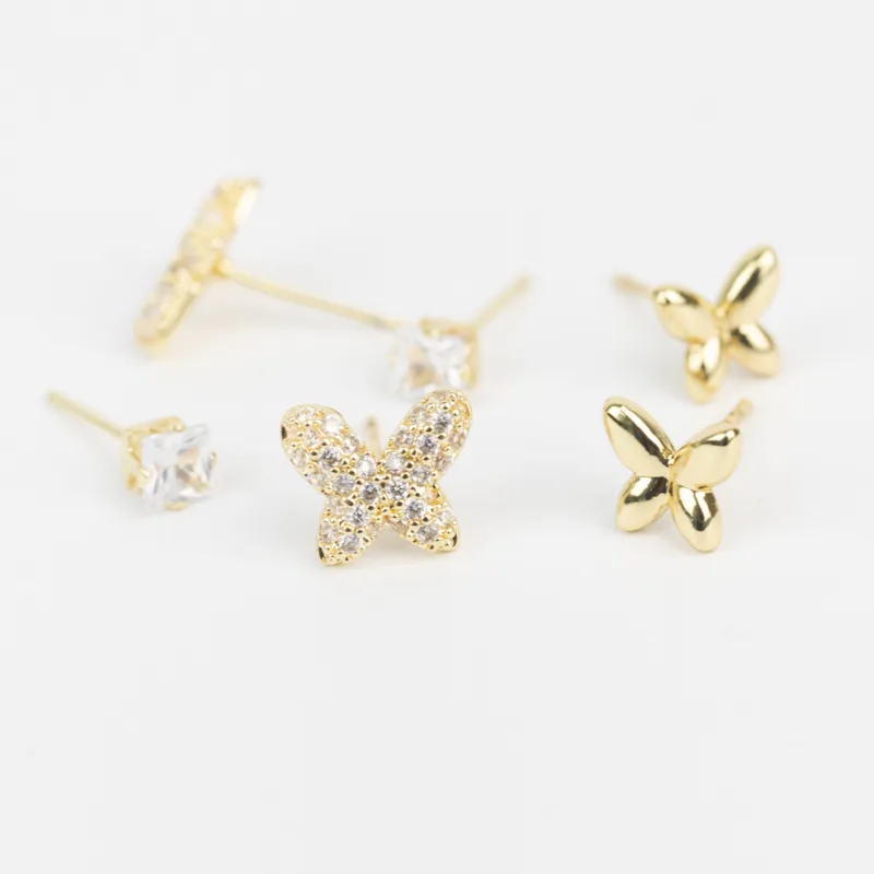 KIT DE 3 AROS BAÑADOS EN ORO - Imagen 2