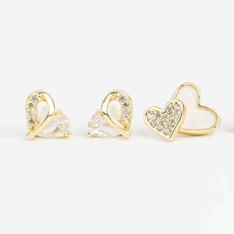 KIT DE 3 AROS BAÑADOS EN ORO - Imagen 2