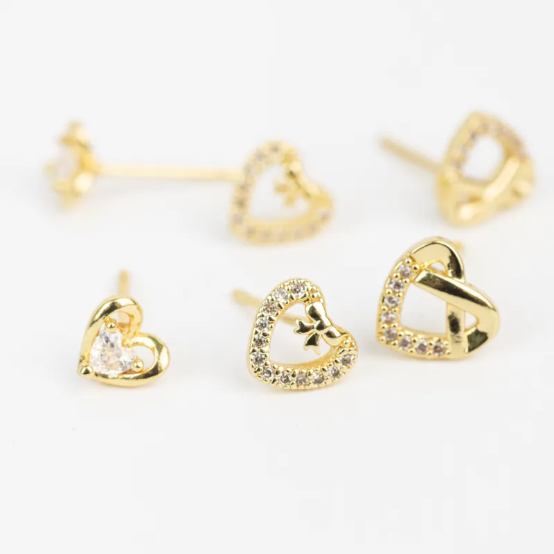 KIT DE 3 AROS BAÑADOS EN ORO - Imagen 2