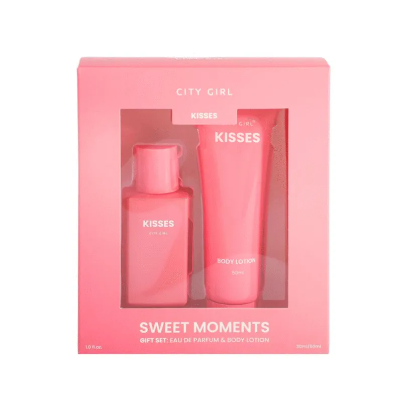 SET PERFUME + LOCIÓN CORPORAL – KISSES