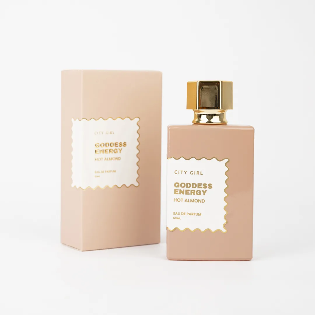 PERFUME GODDESS ENERGY HOT ALMOND 50ml - Imagen 2