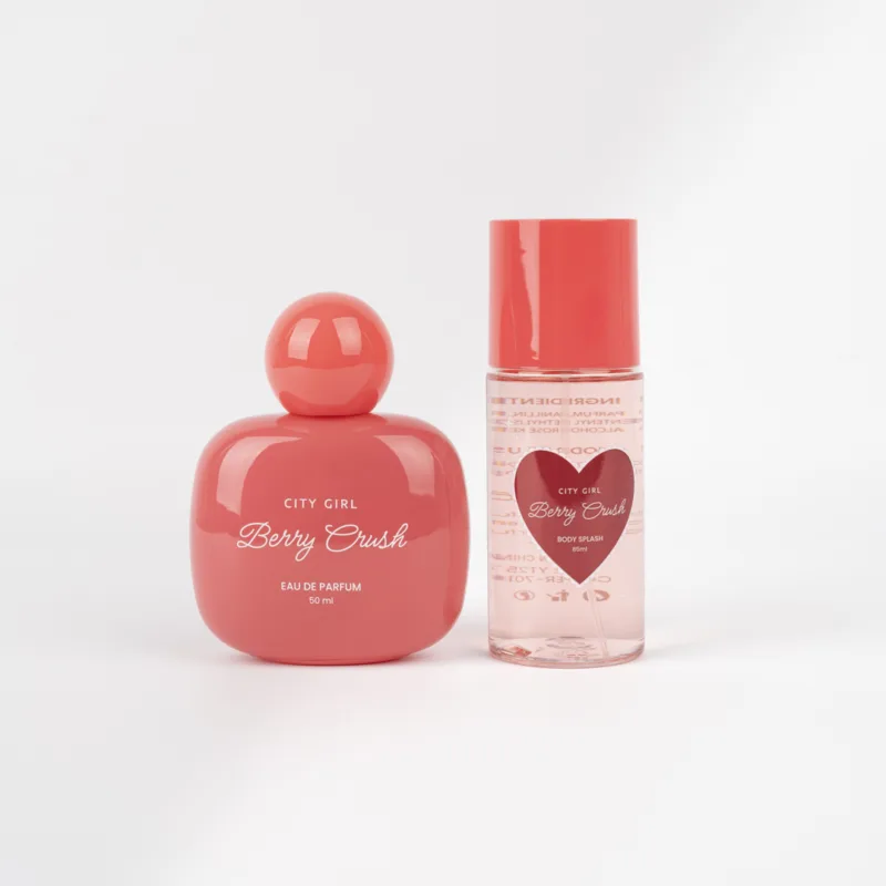 KIT DE PERFUME + BODY SPLASH BERRY CRUSH