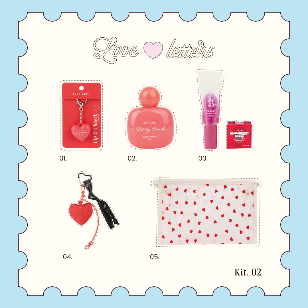 KIT 02 CORAZON ROJO SAN VALENTIN